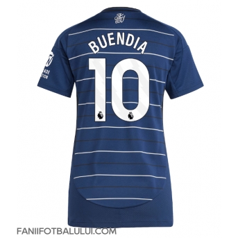 Aston Villa Emiliano Buendia #10 Tricou Fotbal Replică 2024-25 Femei Treilea